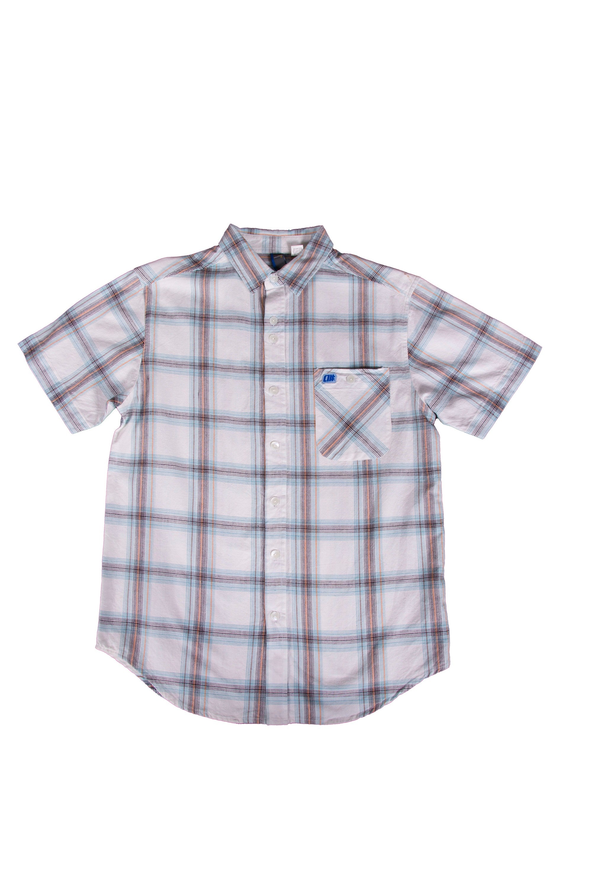 Alphanumeric Samara Plaid Short-sleeve