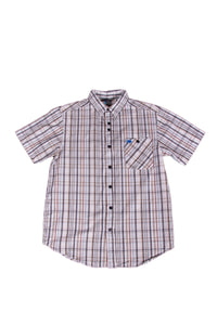 Alphanumeric Rostov Plaid Short-sleeve