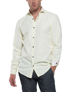 HANK Long Sleeve Solid Shirt
